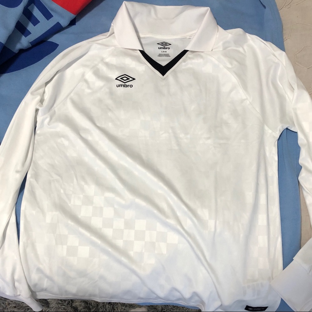 Umbro LS checker jersey